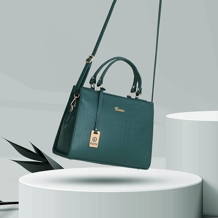 Stylish Sling Bag | Handbags For Women Metallic Blue - Image 2